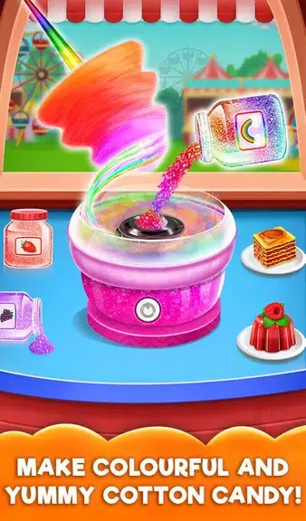 Cotton Candy Shop: Candy Maker Zrzut ekranu 1