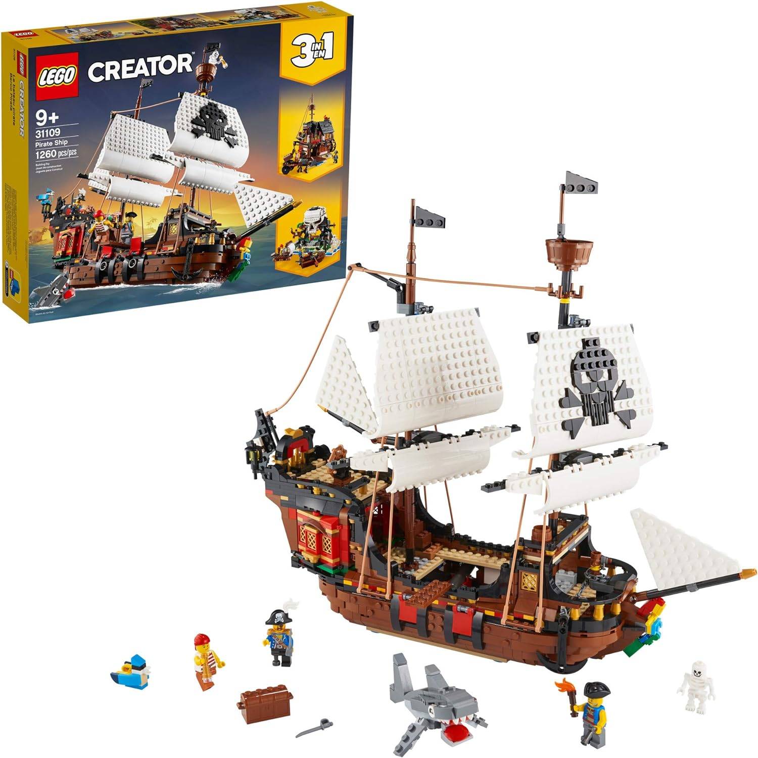 LEGO 3-in-1-Piratenschiff