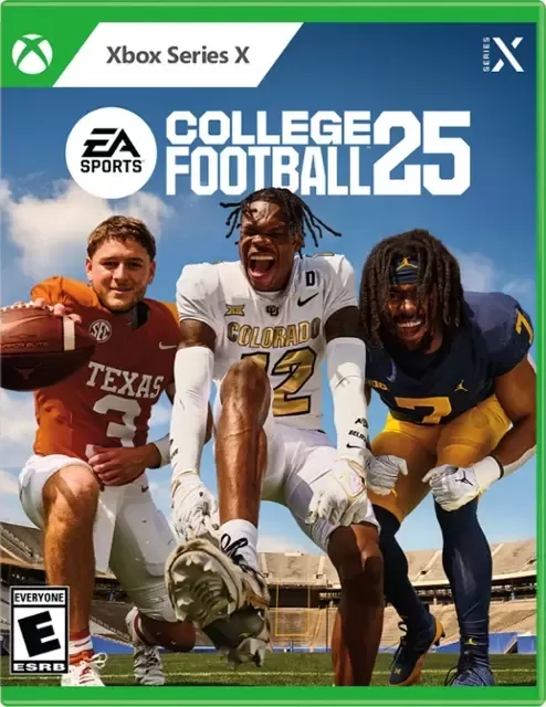 College Football 25 Xbox cover
