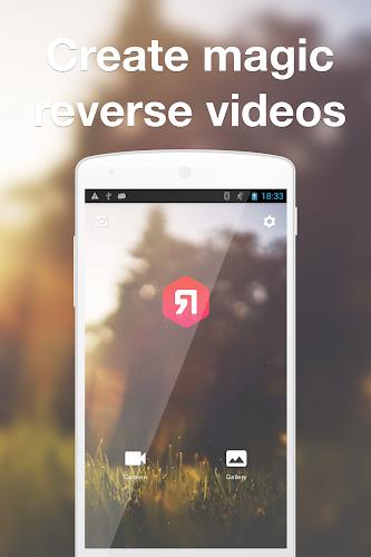 ReverX - magic reverse video Schermafbeelding 1