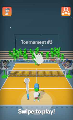 lawn tennis games - 3D offline Ekran Görüntüsü 4