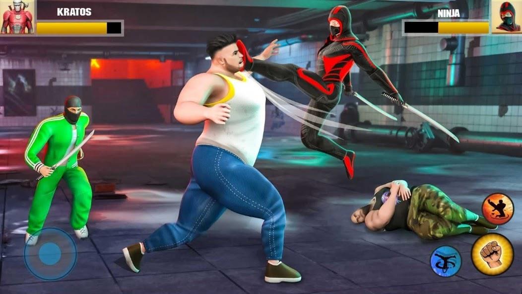 Street Fight: Beat Em Up Games Mod Captura de tela 1