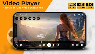 ZMPlayer: HD Video Player app Ekran Görüntüsü 1