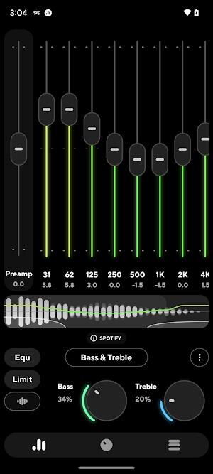 Poweramp Equalizer スクリーンショット 3