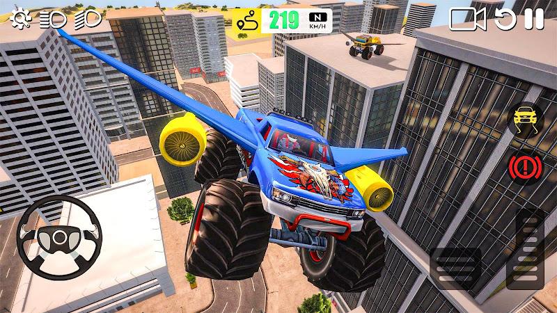 Flying Car Games 3D Simulator スクリーンショット 4