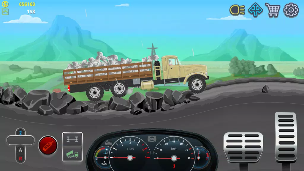 Trucker Real Wheels: Simulator 스크린샷 4