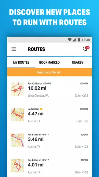 Map My Run powered by Outside Screenshot 3