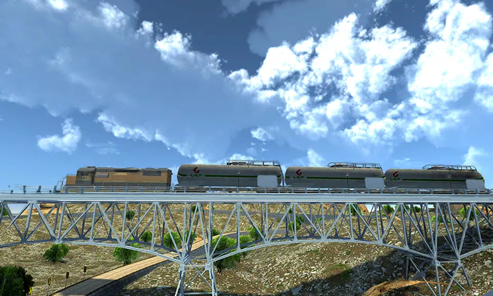 Oil Tanker Train Driving Sim應用截圖第4張