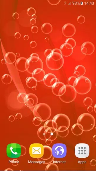 Bubble Live Wallpaper ဖန်သားပြင်ဓာတ်ပုံ 3