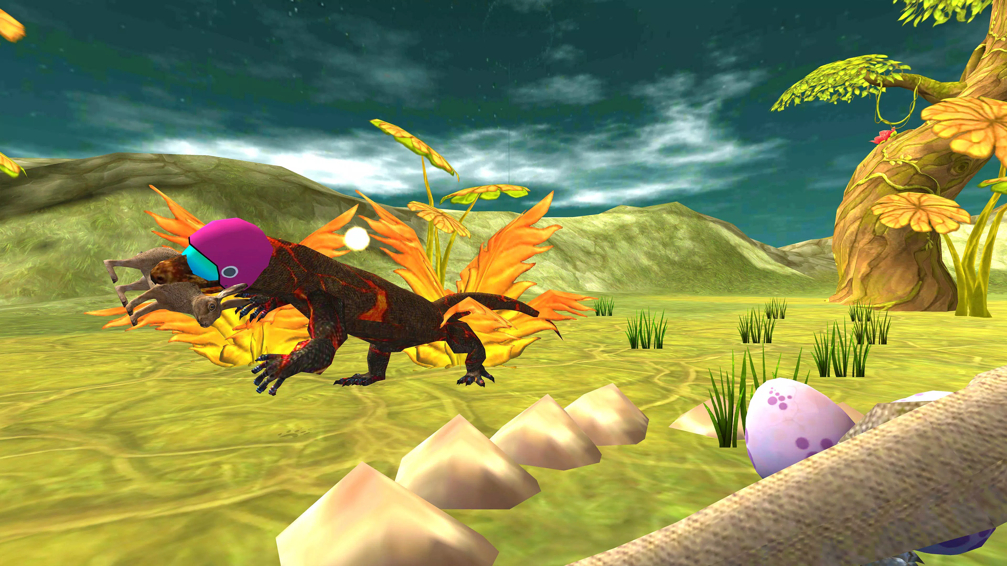 Schermata Komodo Dragon : lizard games 2