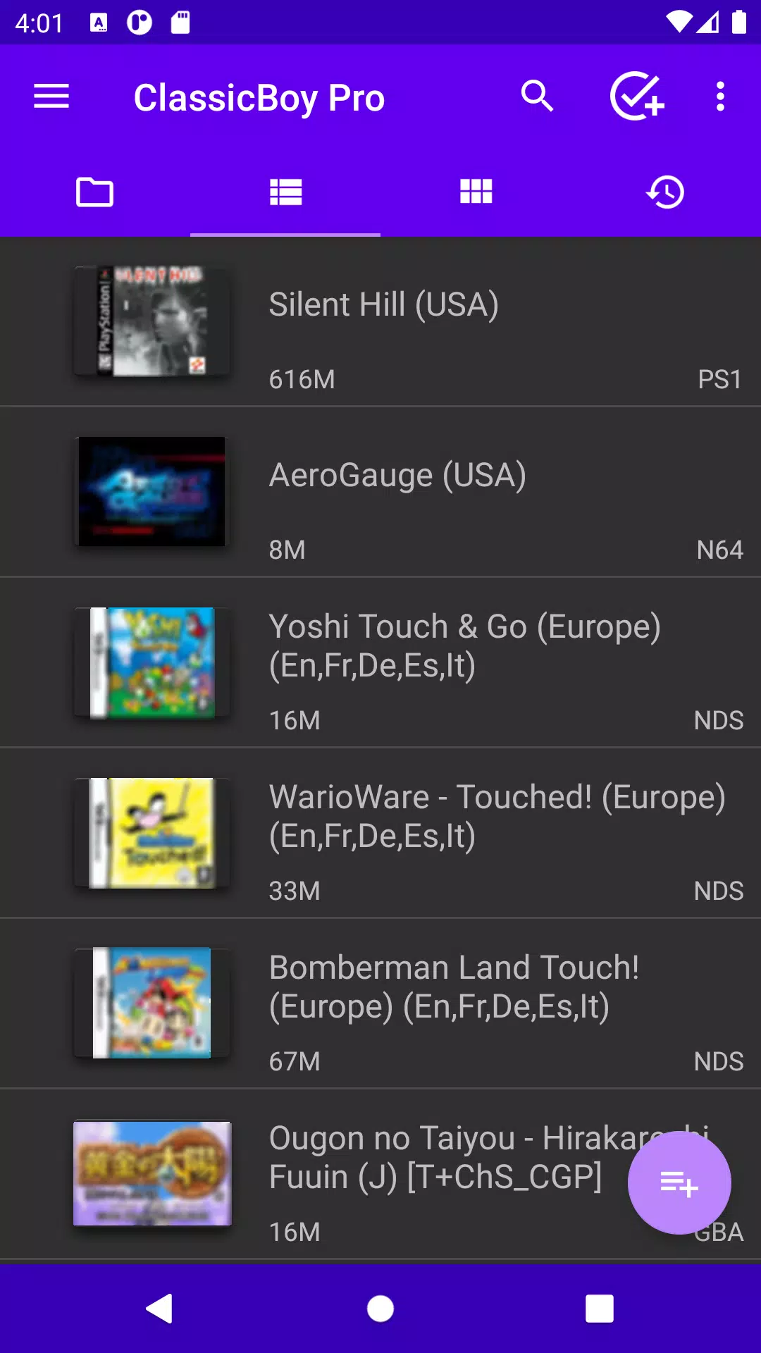 ClassicBoy Pro Screenshot 1