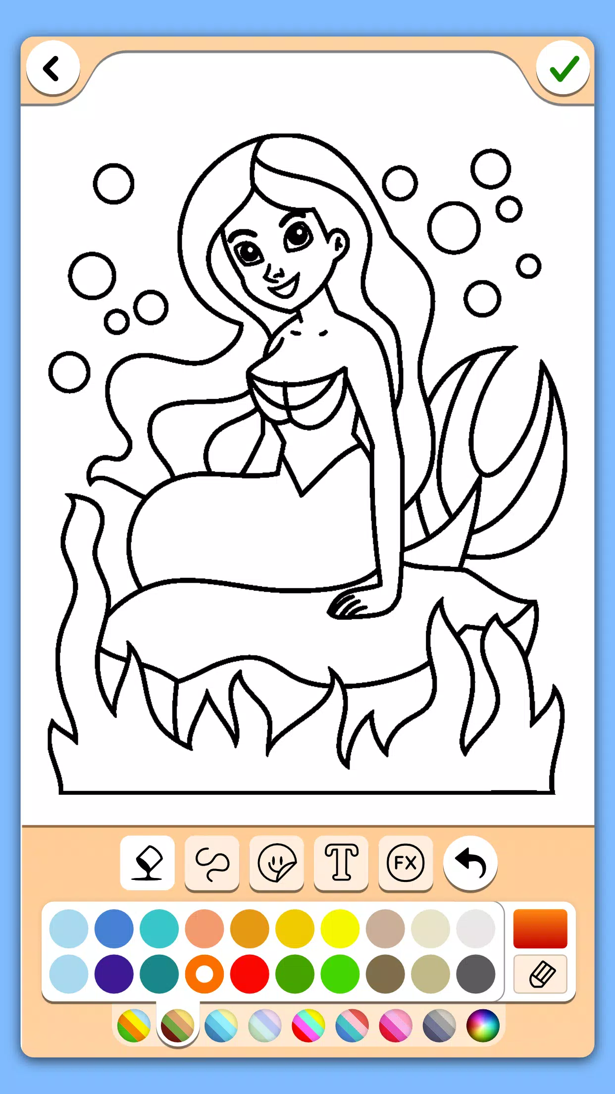 Coloring for girls and women ဖန်သားပြင်ဓာတ်ပုံ 1