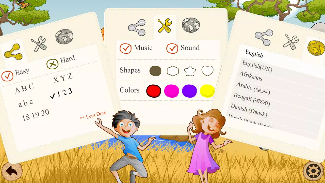 Alphabets game - Numbers game Скриншот 2