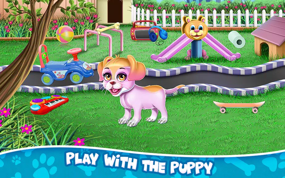 Fluffy Puppy Play and Care應用截圖第3張