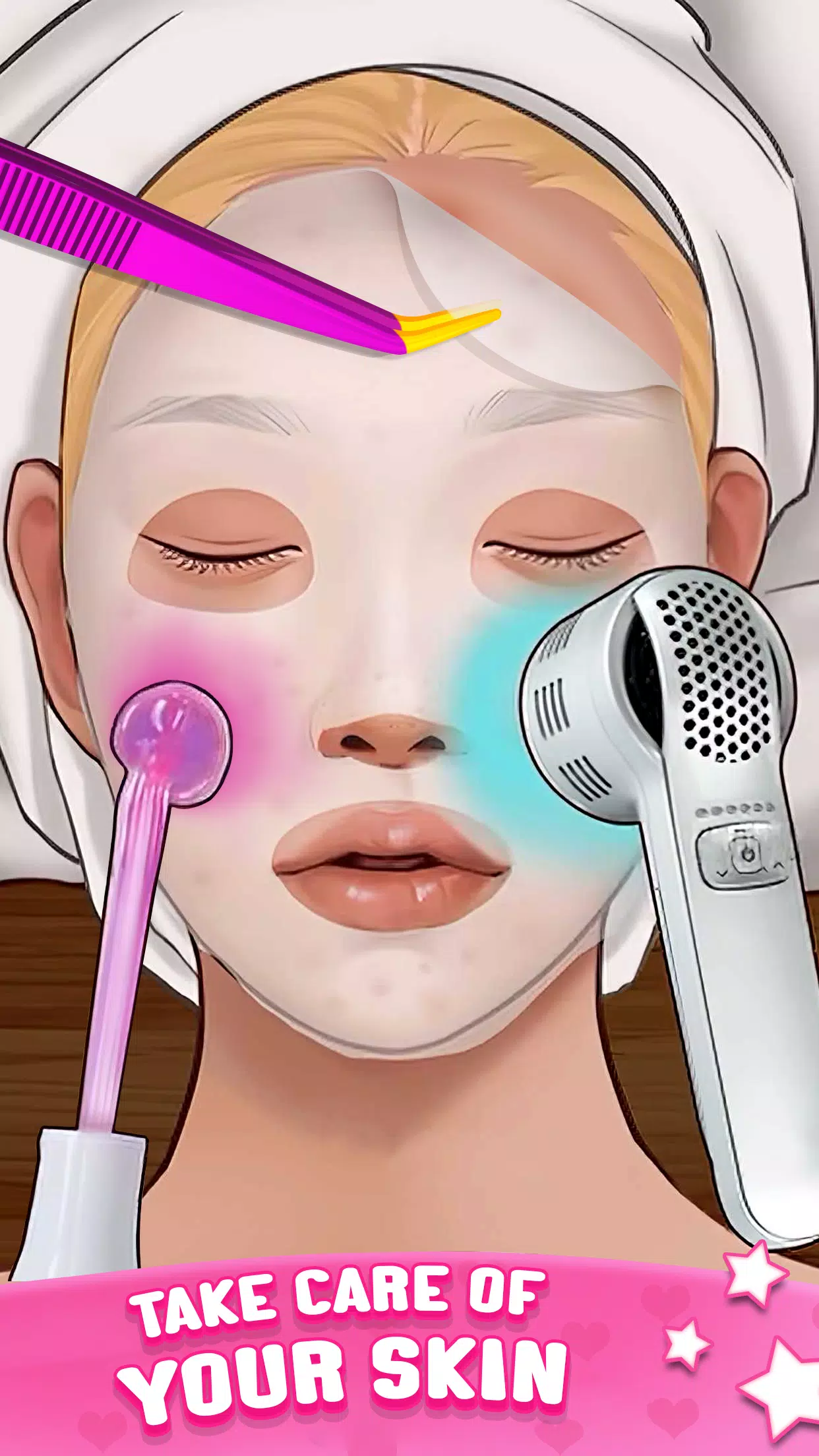 ASMR Doctor Game: Makeup Salon應用截圖第4張