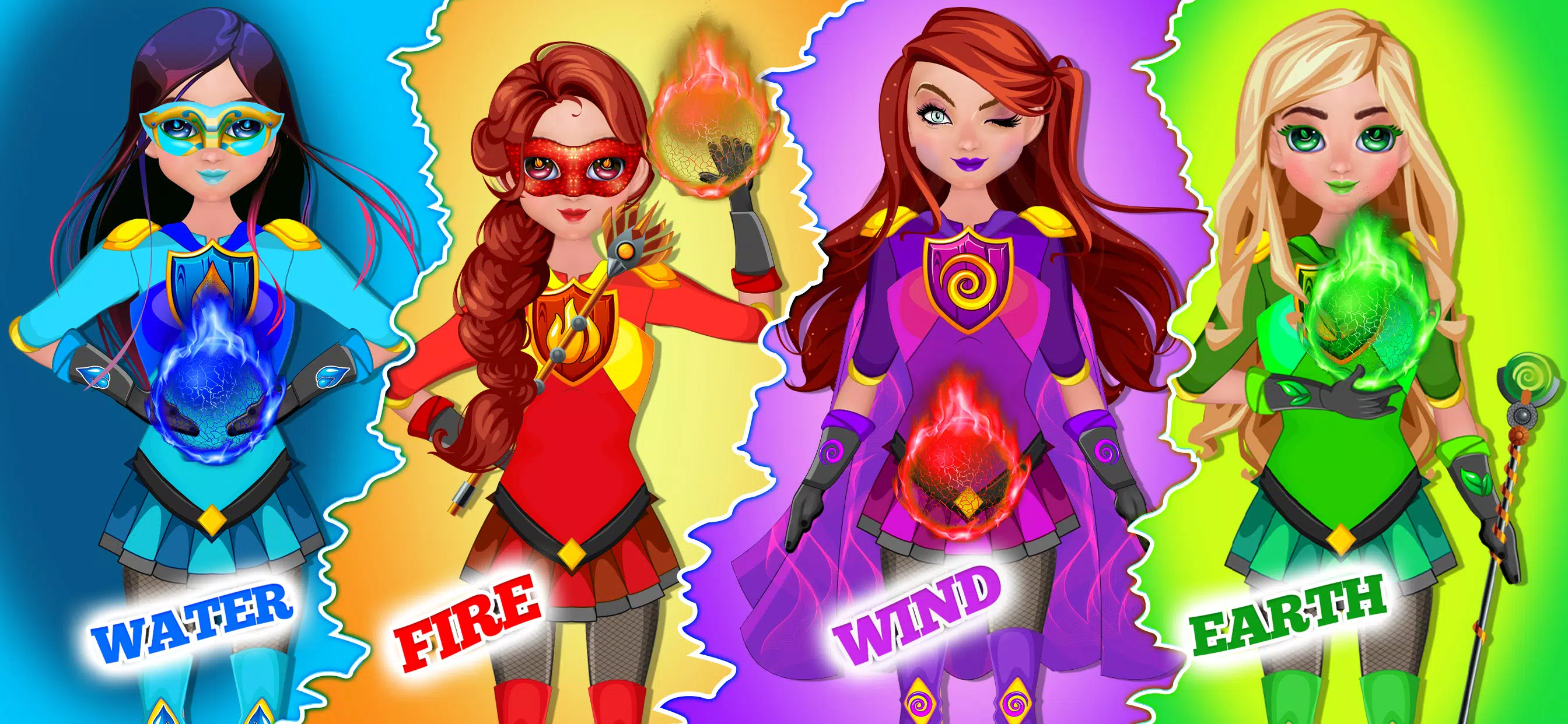 Super hero Girls: Power Games 스크린샷 1
