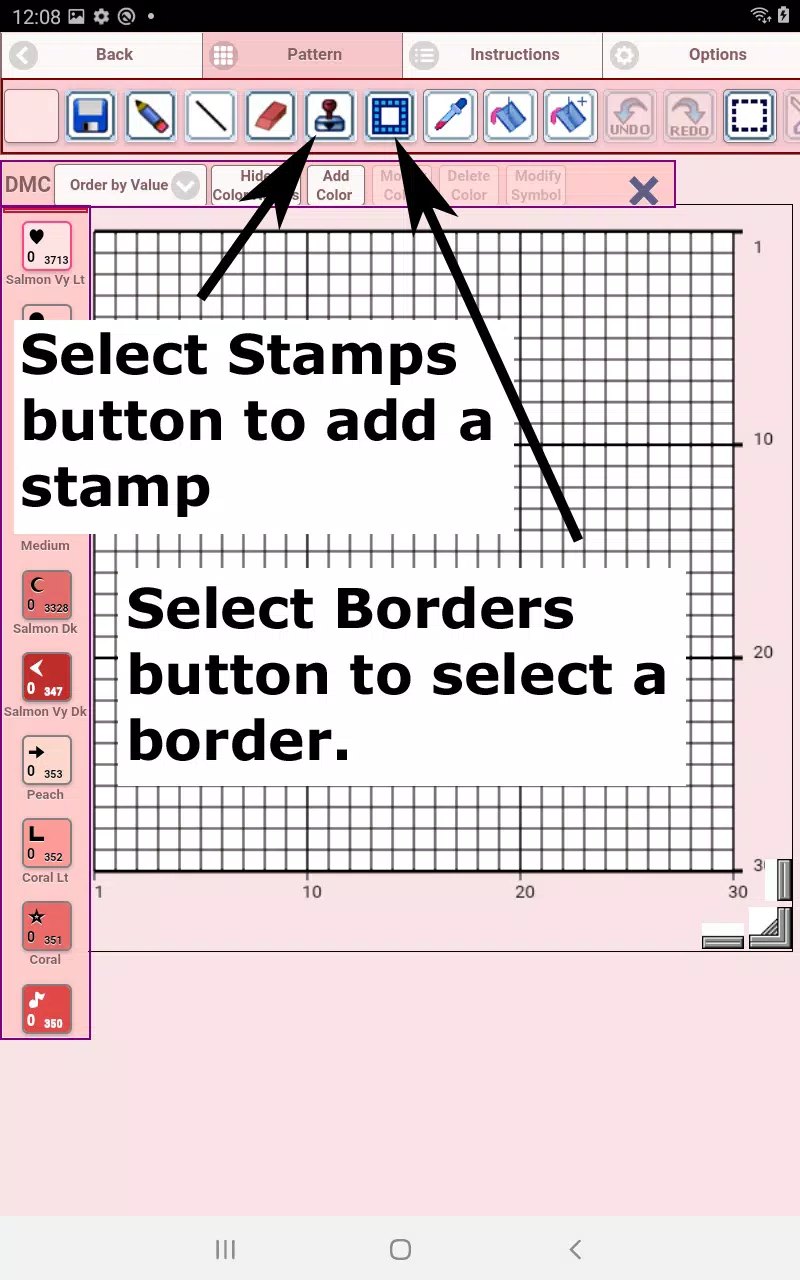 Cross Stitch Pattern Creator Tangkapan skrin 3