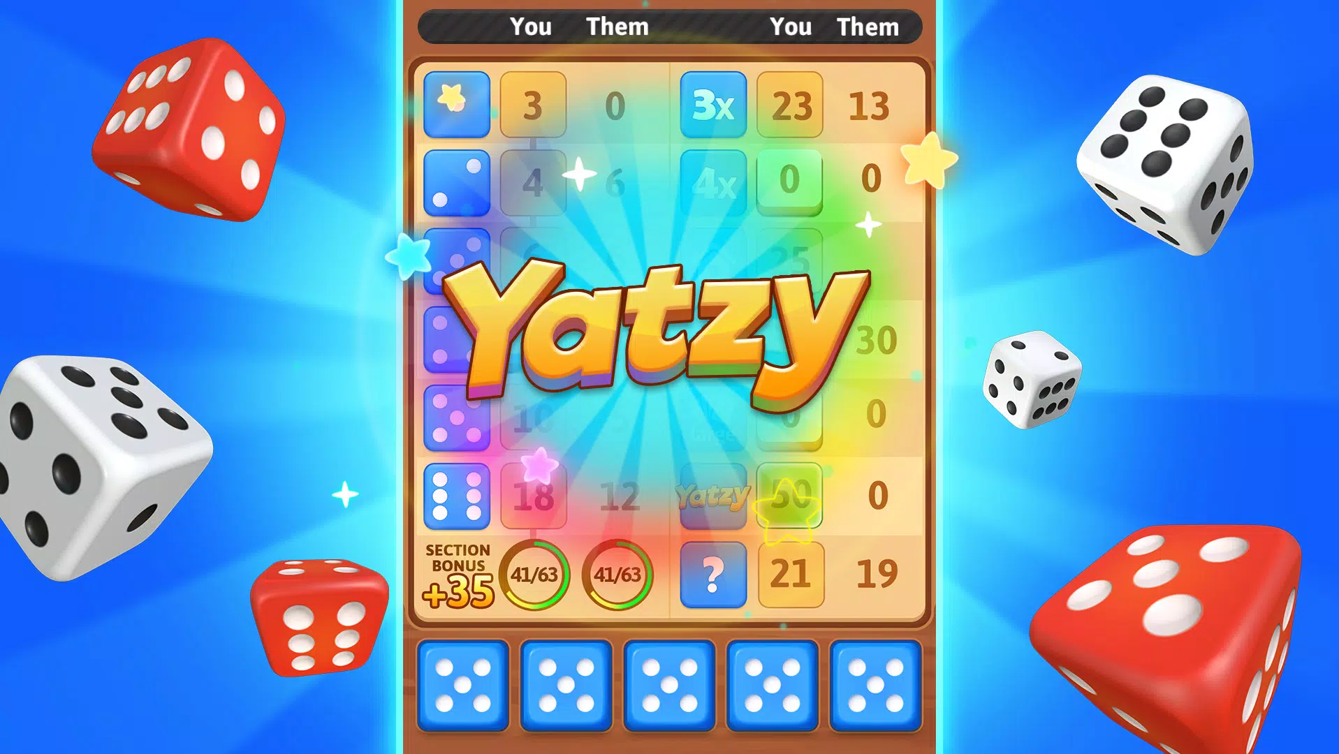 Yatzy Blitz應用截圖第3張