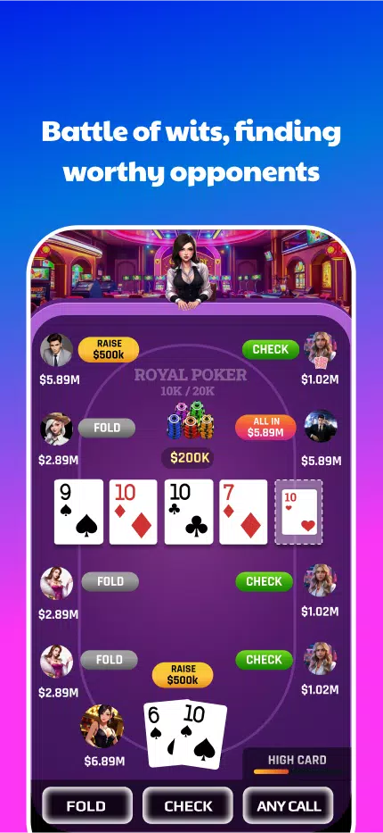 Royal Poker Schermafbeelding 3