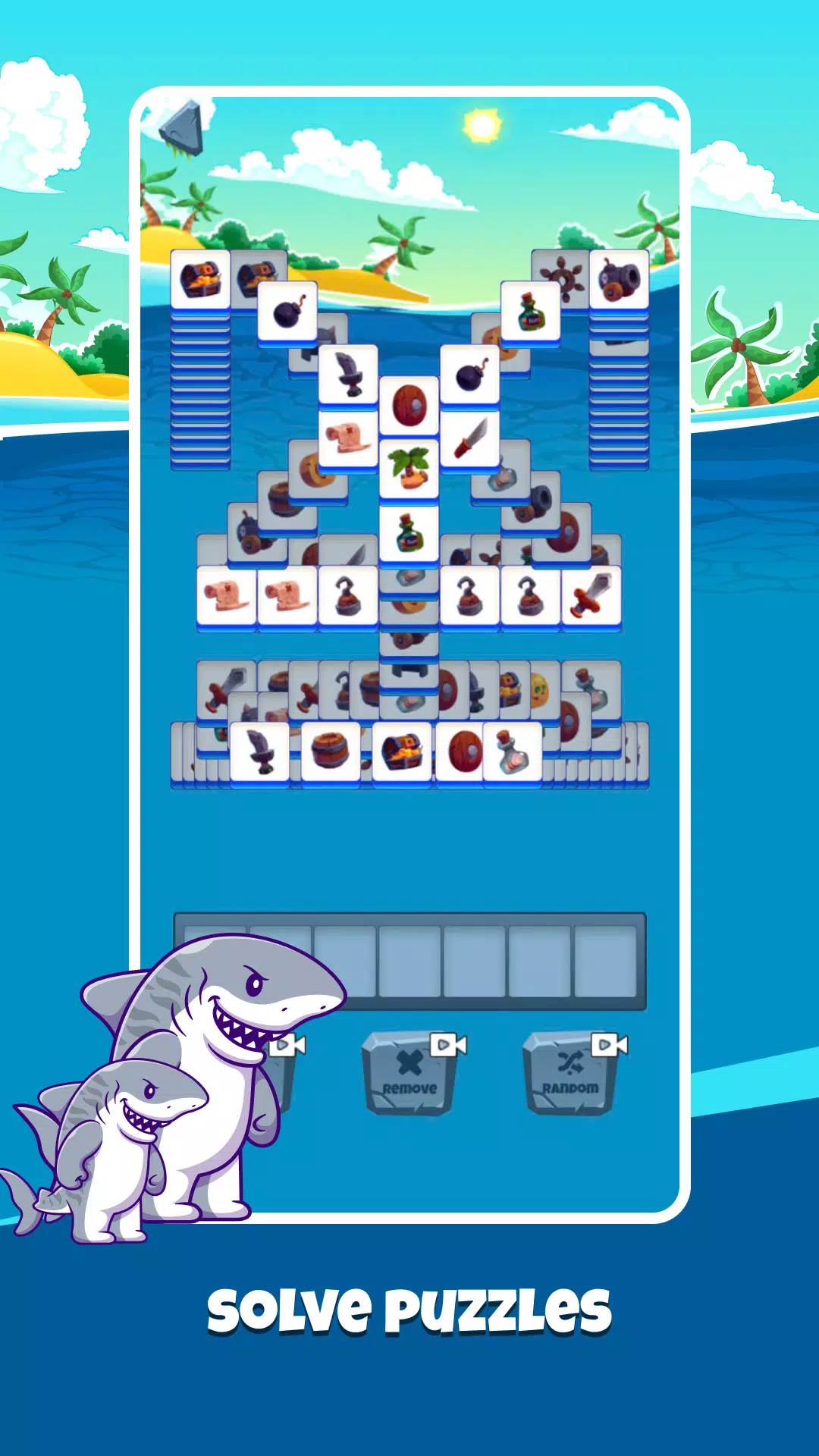 Shark Attack:Match Puzzle Game ဖန်သားပြင်ဓာတ်ပုံ 2