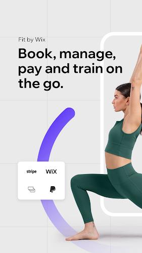 Fit by Wix: Book, manage, pay Capture d'écran 1