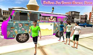 City Ice Cream Delivery Boy Captura de pantalla 3