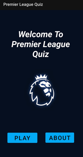 Premier League Quiz Screenshot 1