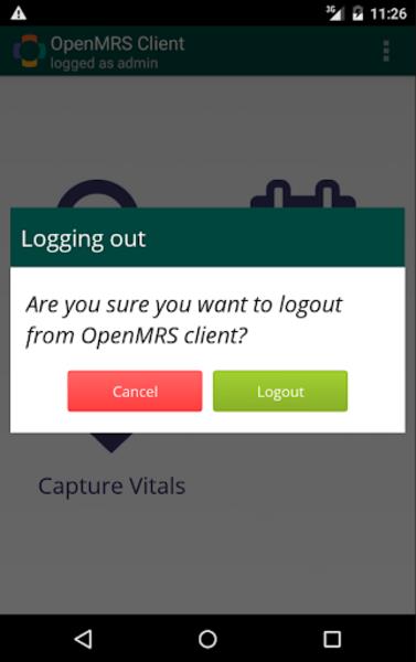 OpenMRS Android Client Schermafbeelding 3