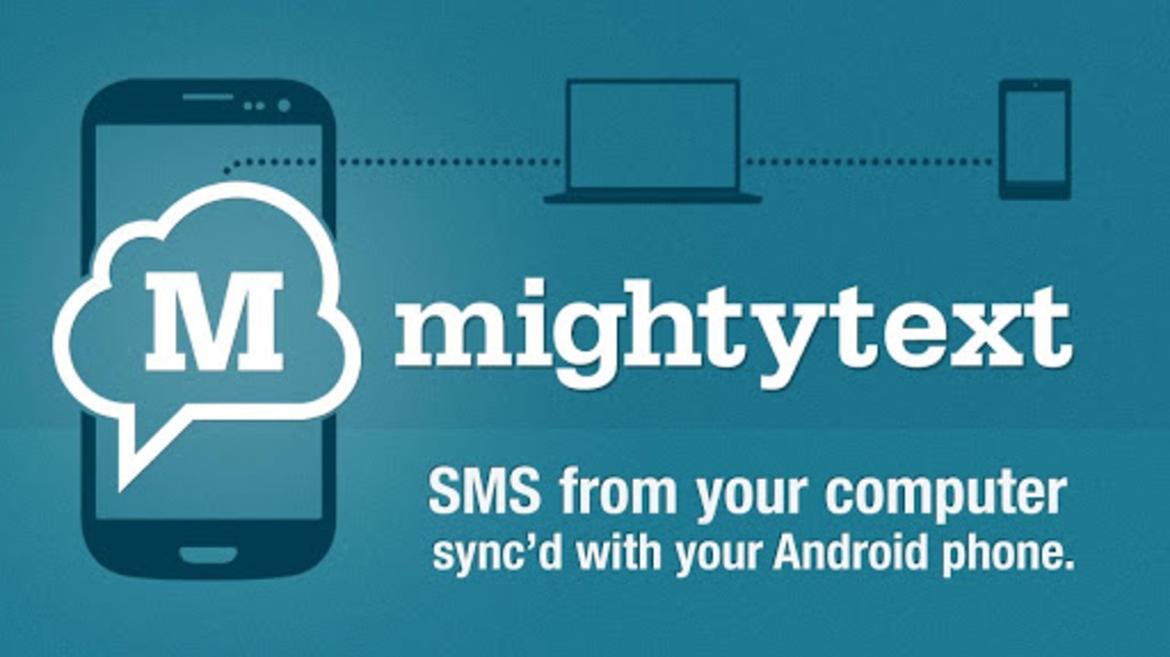 MightyText - 컴퓨터에서 SMS 스크린샷 1