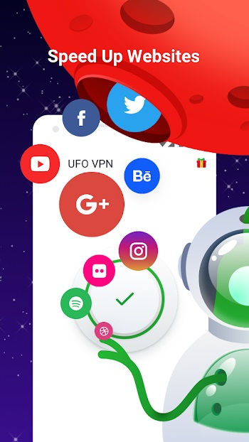 UFO VPN Mod Zrzut ekranu 2