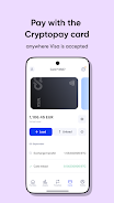 Cryptopay:Bitcoin wallet&card Screenshot 3