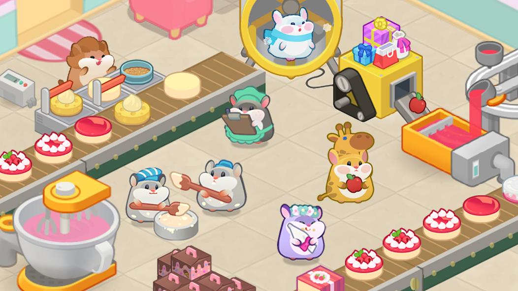 Hamster cake factory Mod 스크린샷 3