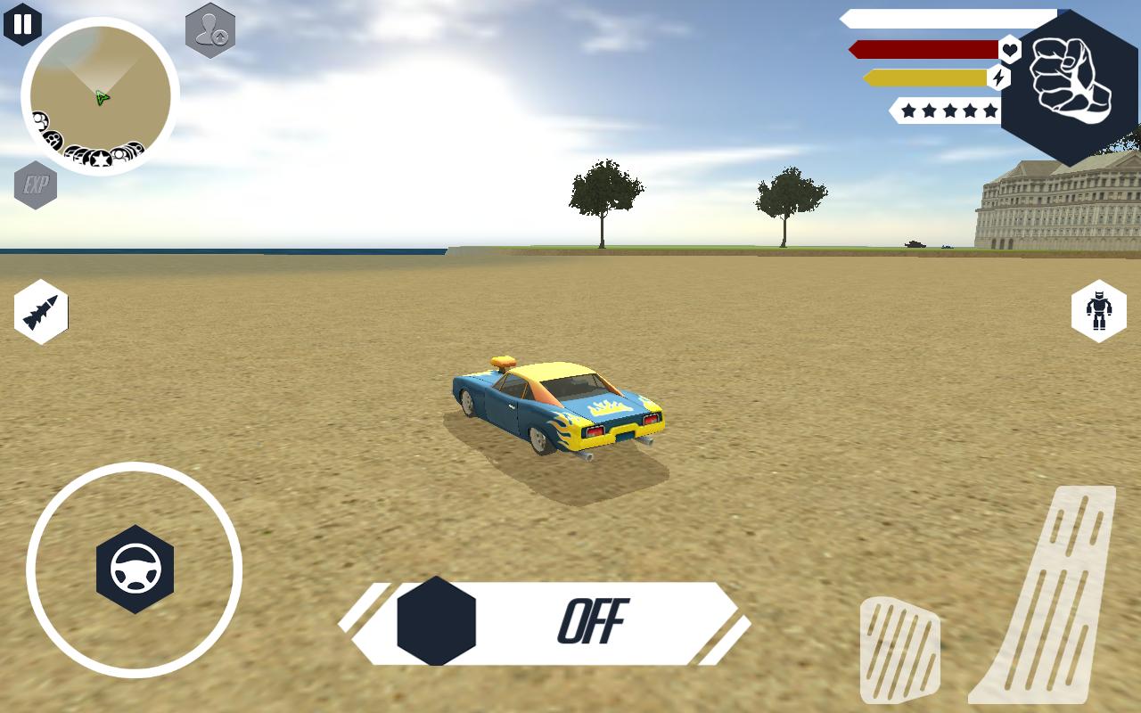 Muscule Car Robot Screenshot 2