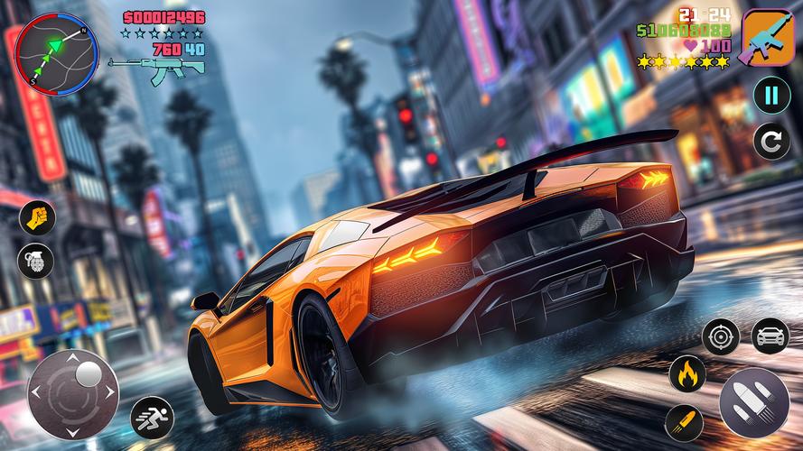 Open world Car Simulator Games Tangkapan skrin 4