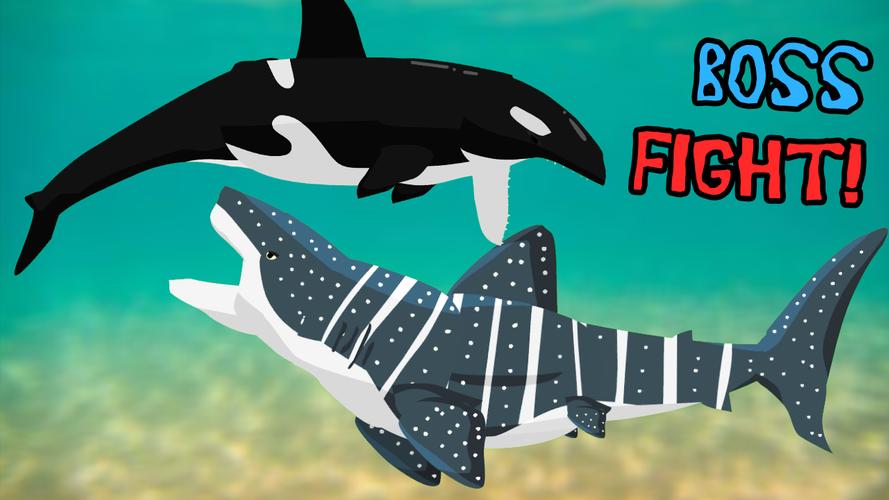 Shark Fights Killer Whale Captura de tela 3