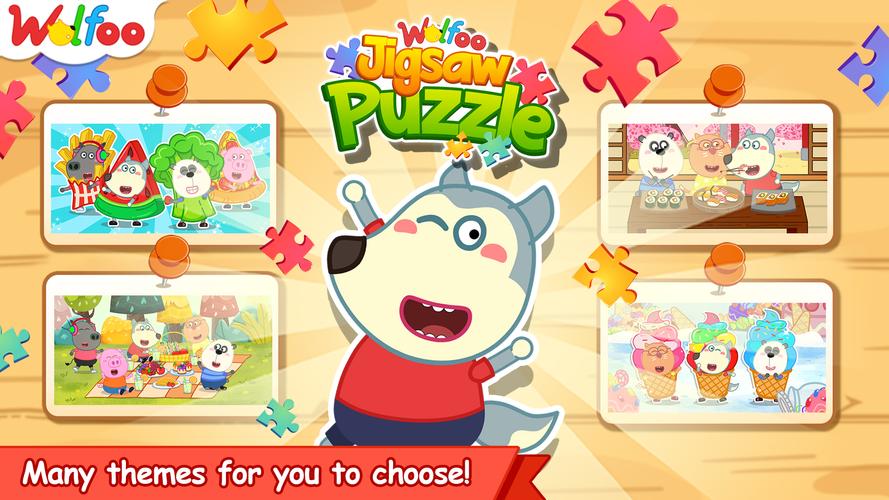 Wolfoo Jigsaw Puzzle应用截图第1张