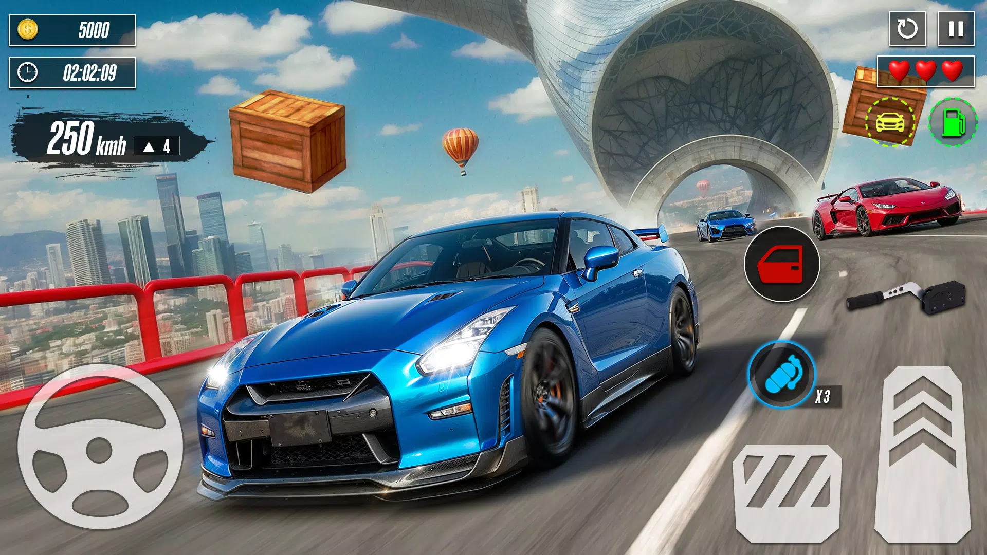 Schermata Mega Ramp Stunt: GT Car Racing 3