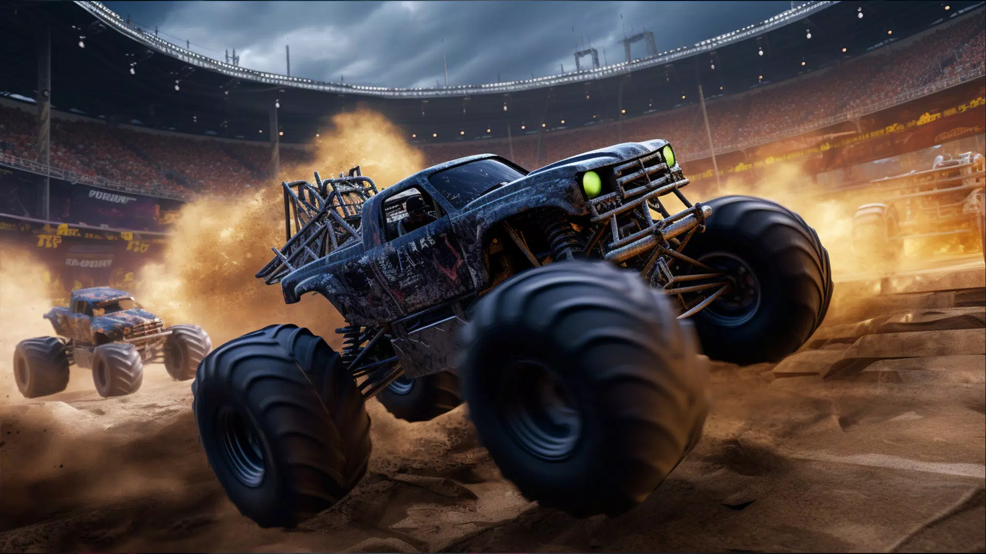 Schermata Crazy Monster Truck Games 3