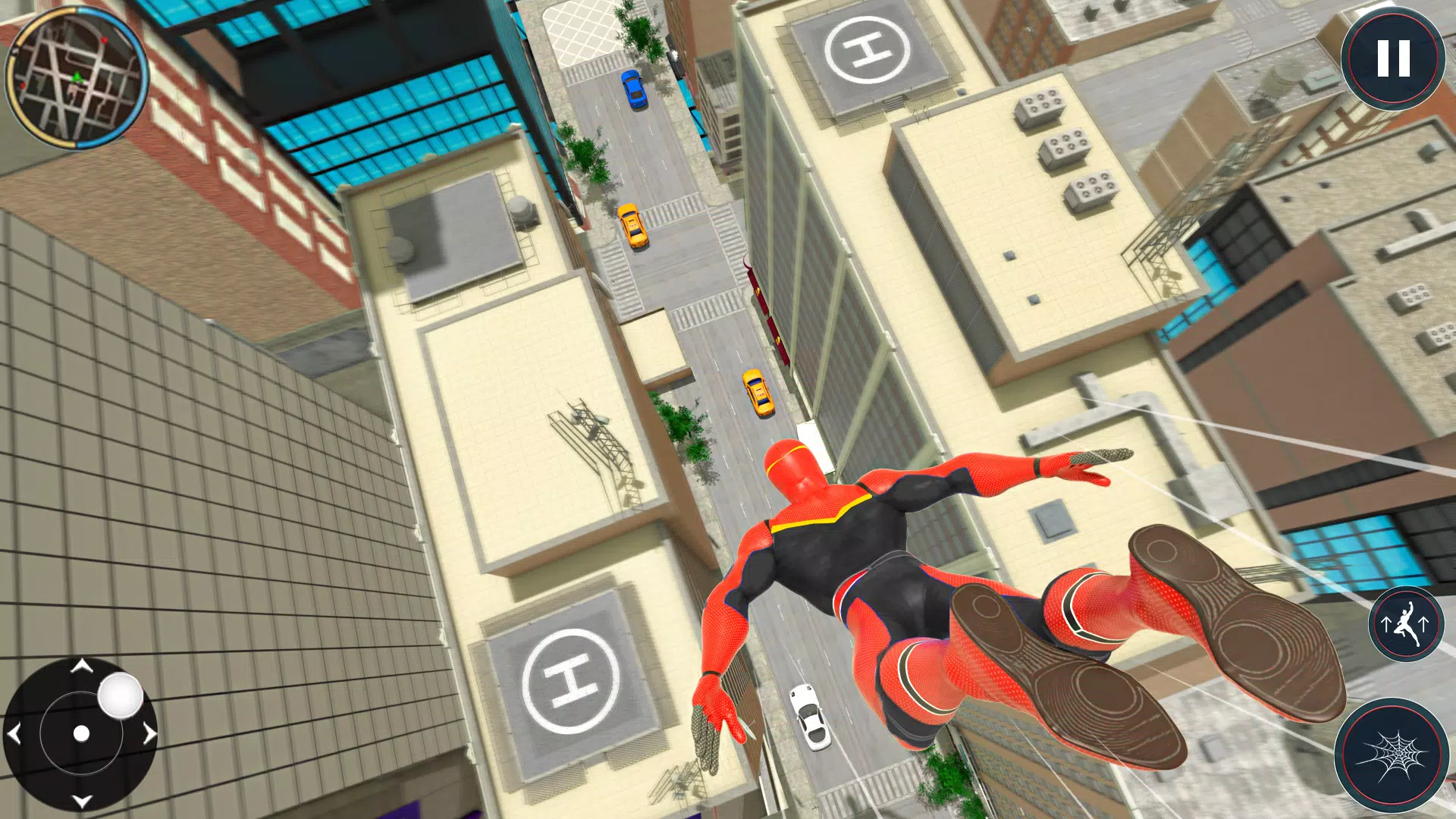 Spider Fighting Man Hero Games Schermafbeelding 4