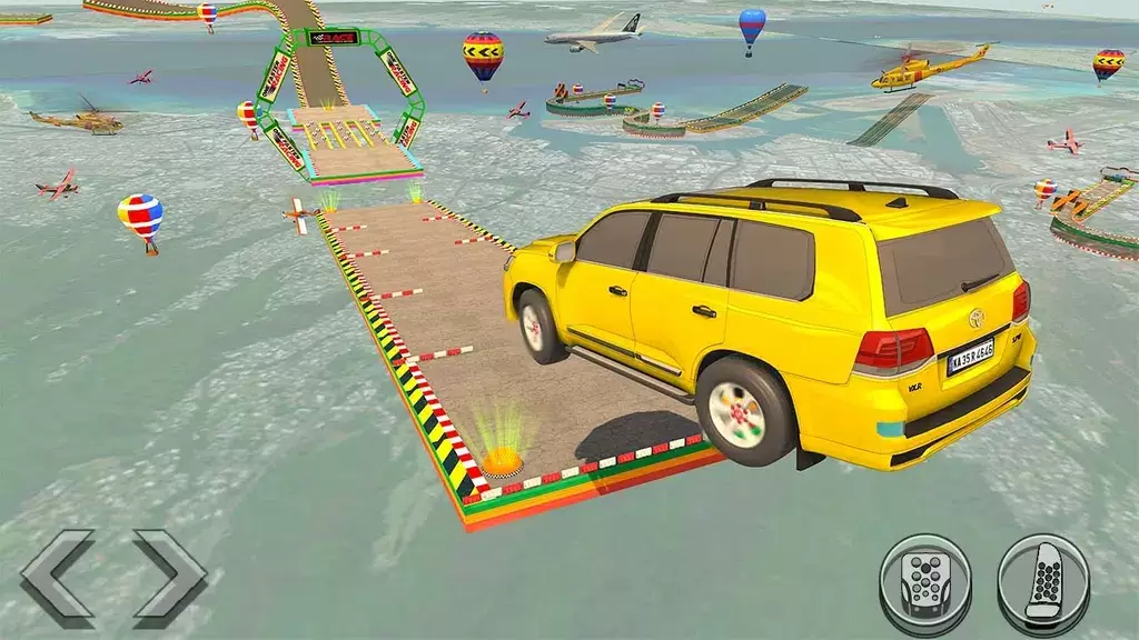 Mega Ramp Car Stunt-Rennen 3d Screenshot 2